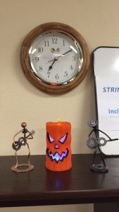 Its looking 'Spooky' at The Guitar Aces studio in Poway. 